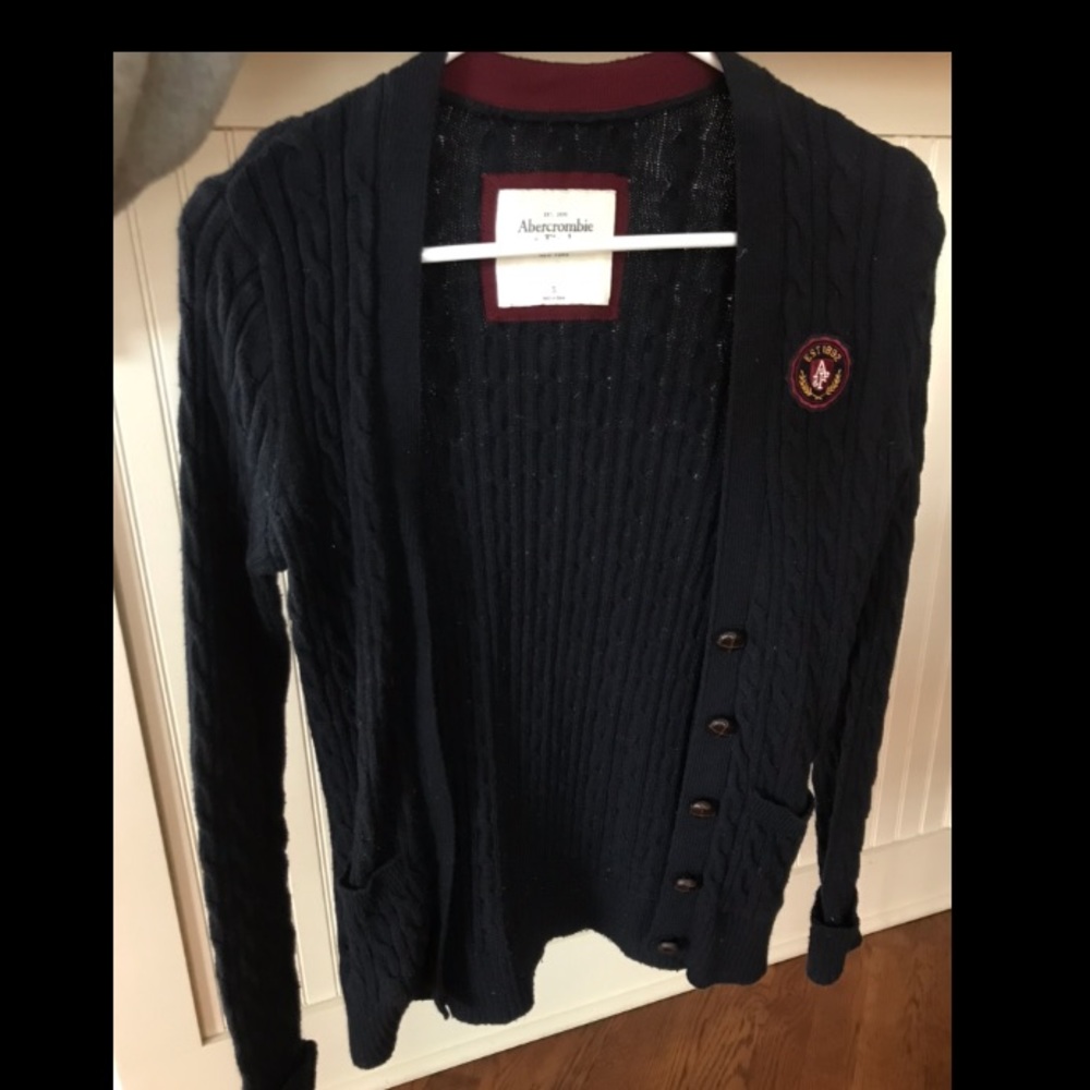 Navy Cardigan